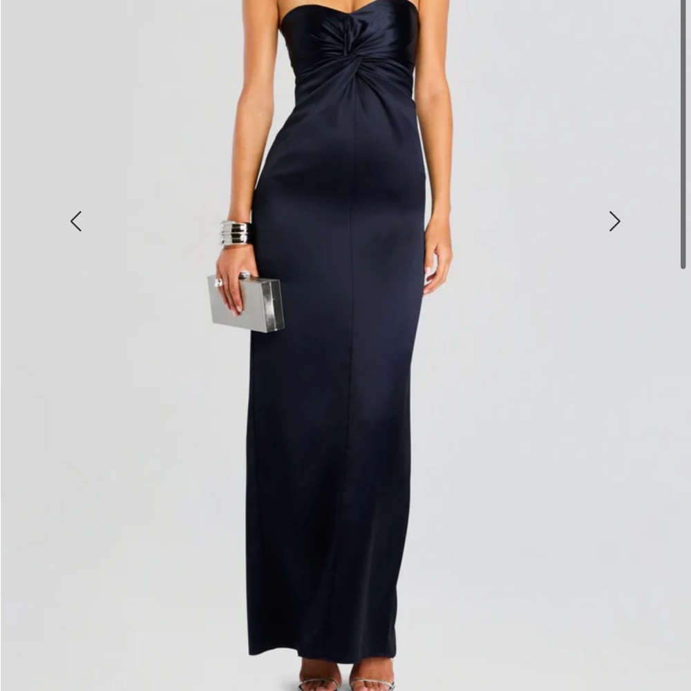 Retrofete olivine Strapless Dress in Navy